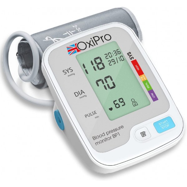 Wrist Blood Pressure Monitor Kit with Extra Large Cuff - Brilliant