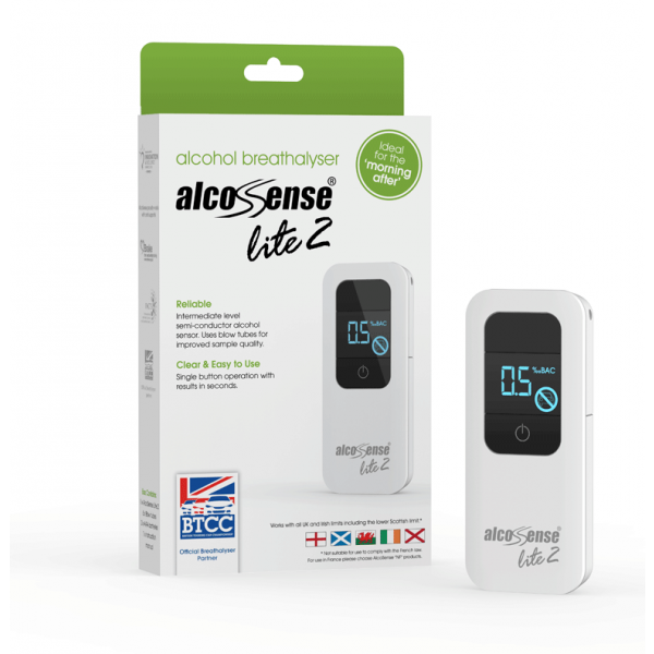 UK Twin Pack of Breathalyzer Test Kits for France Germany with European Wide Measurements* 