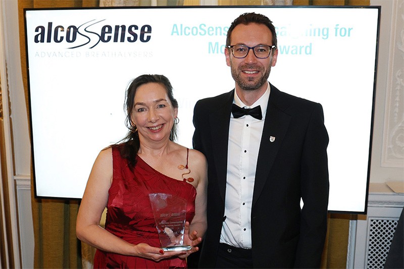 Louise Cole wins Guild of Motoring Writers Award, sponsored by AlcoSense